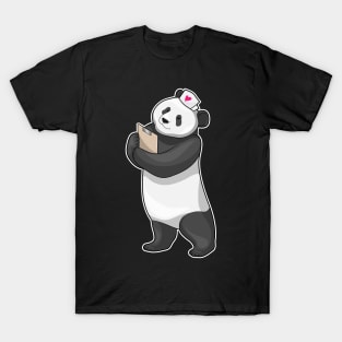 Panda Nurse Heart T-Shirt